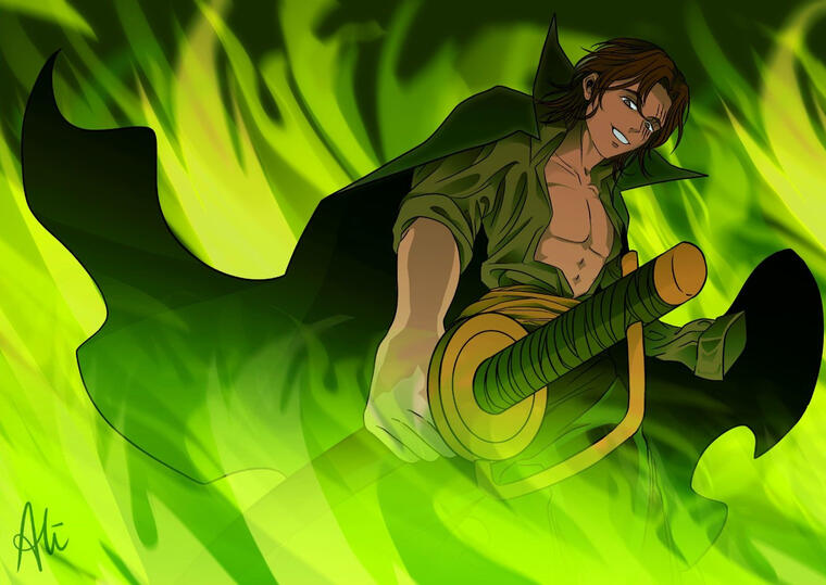 Mako as Shanks