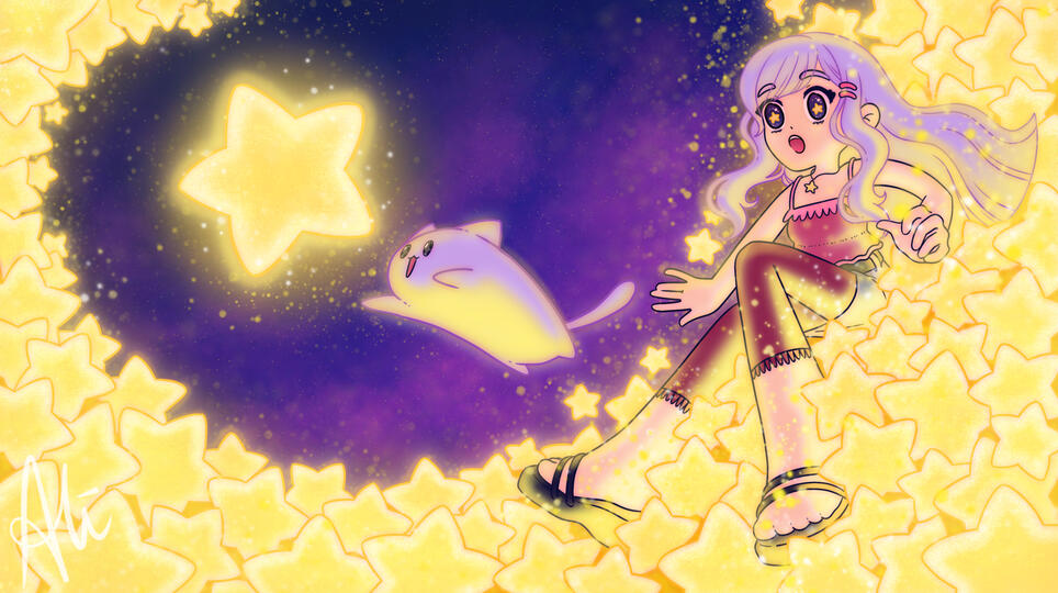 Starry Sea // July 2024 VGen Challenge