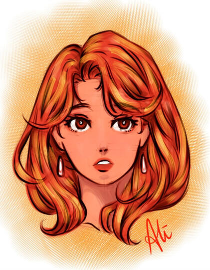 Peach Girl sketch