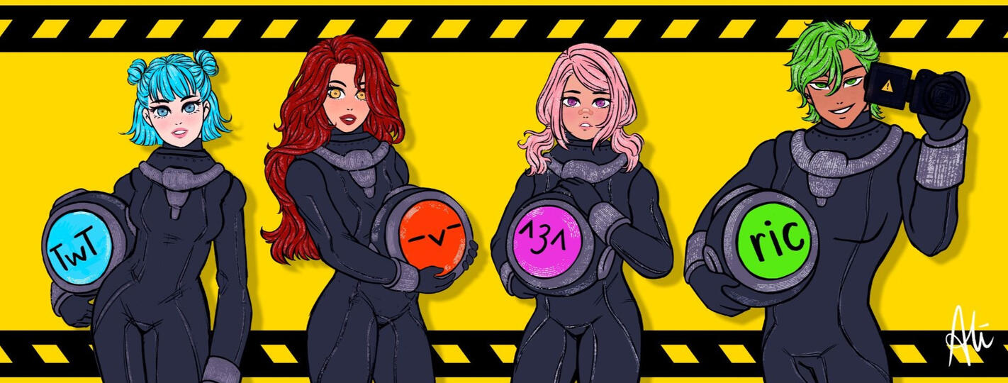 Content Warning character line up